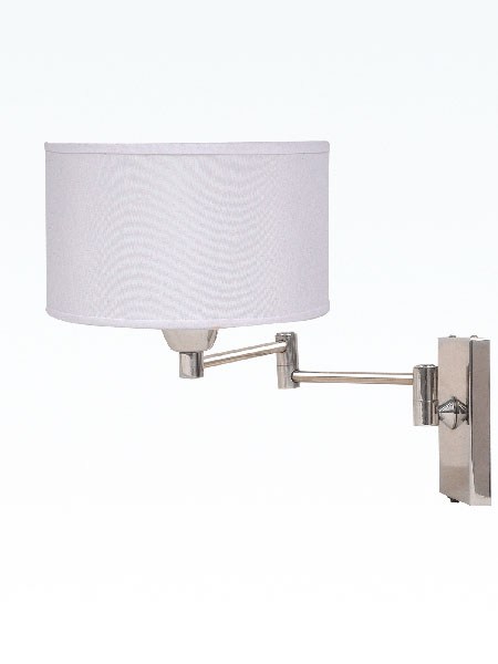 BRIMPEX Aplique Pared Base Cuad Movil c/pant Tela 70