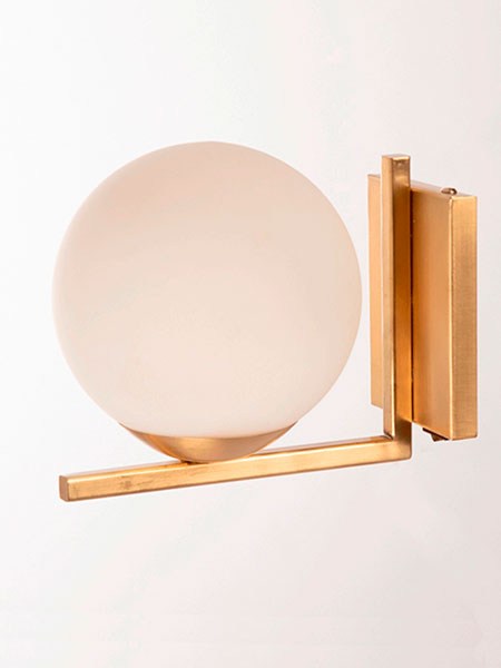 BRIMPEX APLIQUE DE PARED C/GLOBO E27 G15